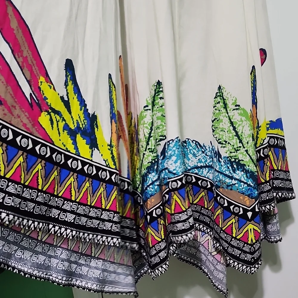 Flying Tomato Multicolor Asymmetrical Dress - Picture 5 of 7